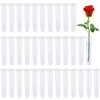Forhandy Pack of 35 Flower Tubes, Reusable Test Tubes for