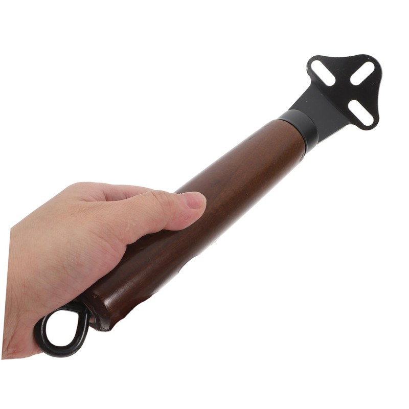 CHILDWEET Detachable Wooden Wok Handle Replacement Scald Kitchen Utensil Accessory