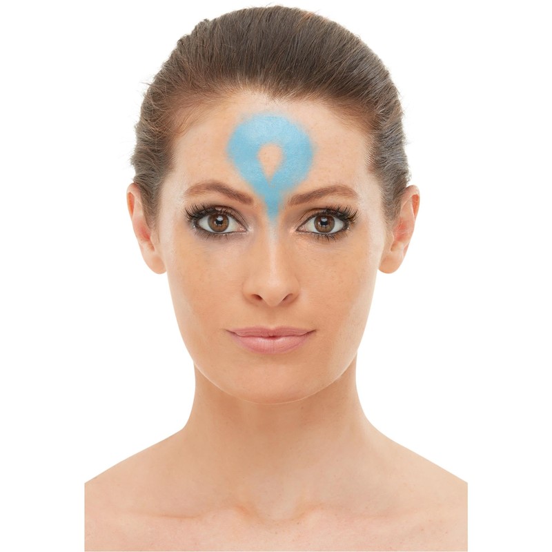 Smiffys Smiffys Make Up FX, Peacock Aqua Set, Face Paints,