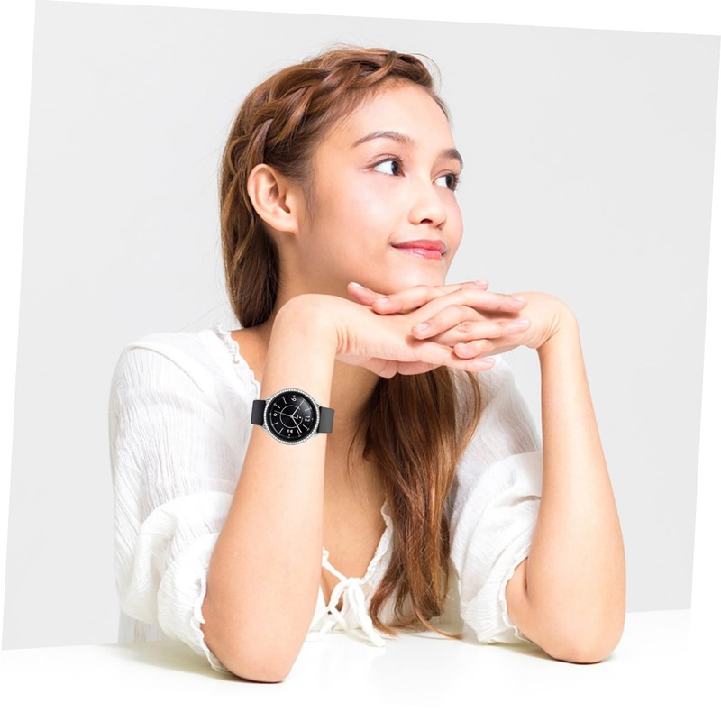 TEHAUX Bling Watch Frame Cover Stylish Protective Bumper Case for