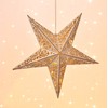 Wooden Star with Remote Control 40 cm LED Illuminated Star