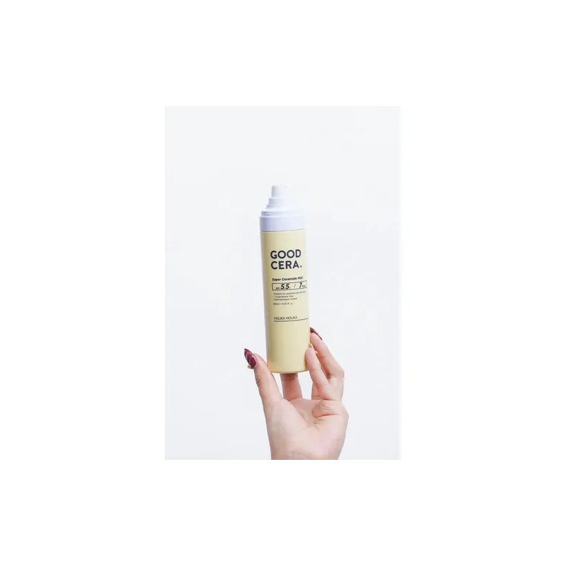 Good Cera Super Ceramide Mist Holika Momento de aplicacin DaNoche