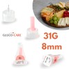 GLUCO-CARE Pen Tips 31G x 8mm (5/16’’) – Ultra-Thin Tip