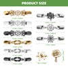 9 Pcs Vintage Cinch Clips With Tucks In Dress