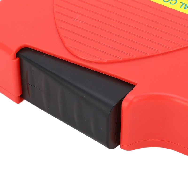Red Optical Fiber Cleaning Box Compact Lightweight SC FC LC