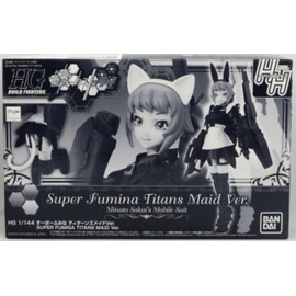 Bandai HGBF 1/144 Super Fumina Titan's Maid Version, Plastic Model (Hobby Online Shop Exclusive)