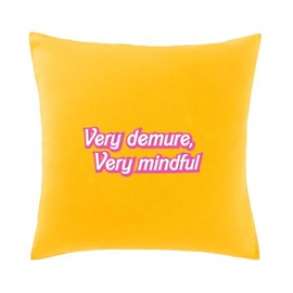 Hippowarehouse Very demure, Very mindful Printed bedroom accessory cushion cover case 41x41cm