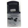 Foster Grant Microvision Folding Reader +2.50 Magnetic Case Retractable Temples