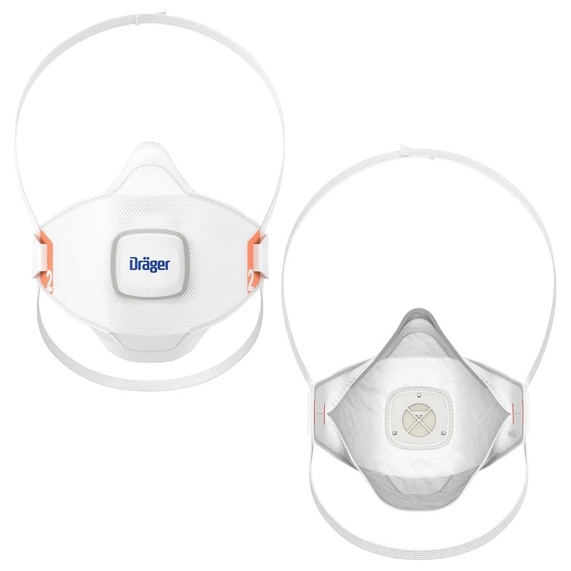 Dräger X-plore 1920V Dust Mask S/M/L 3/10 Pack FFP2 Respirator