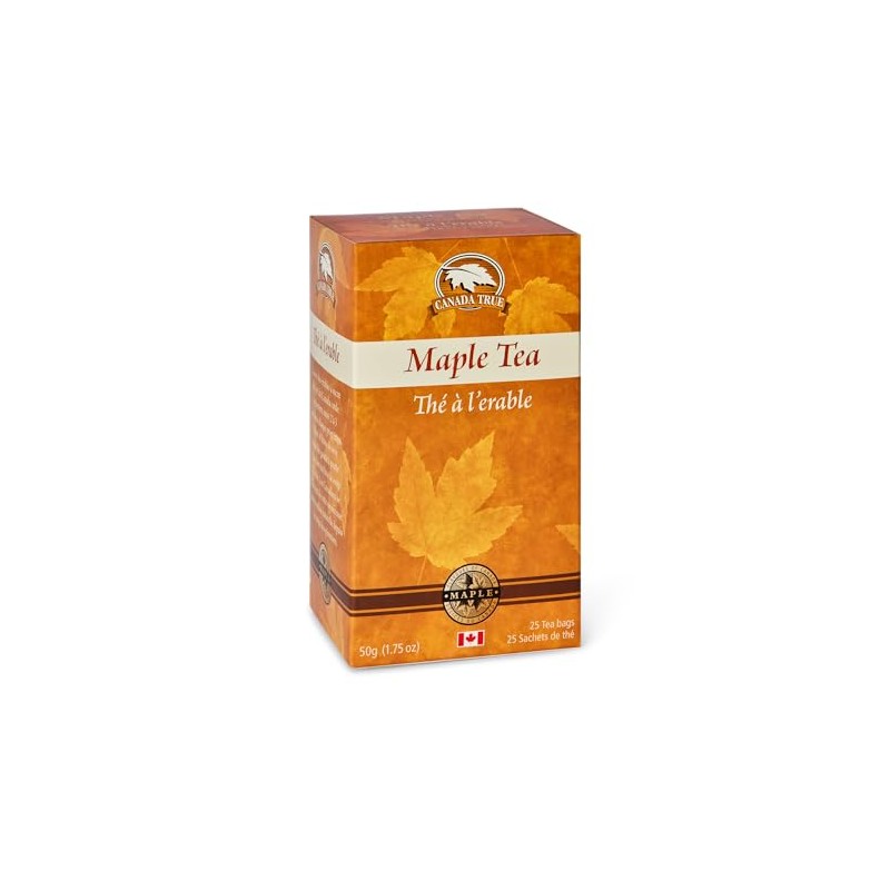 Canada True Maple Tea 25 Tea Bags, 50g (1.75oz), Product