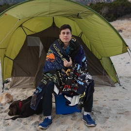 Fishing Gifts for Men, Fishing Gifts Blanket 150x130CM, Best Gifts for Fisherman, Funny Fishing Gifts for Men, Gifts for Men Who Love Fishing Stuff, Unique Fishing Gift for Men Birthday Women Throw