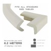 Protectores De Bordes Y Esquinas Para Muebles Y Mesas Blanco