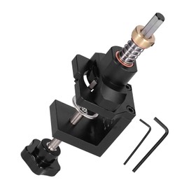 Punch Locator, 35mm Hinge Hole Punch Locator, Aluminium Alloy Cabinet Hardware Drilling Guide Jig Woodworking Tools, Forstner Bits