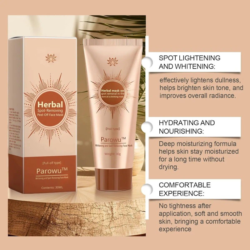 Mascarilla A Base De Hierbas, Iguala El Tono De La