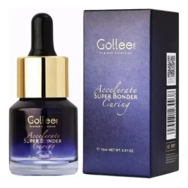 Gollee Súper Bonder para Extensiones de Pestañas Resistente Agua Calor Hipoalergénico Unidad