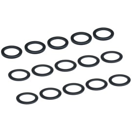 FregocS BIC-CRBS-15p_BLK Bicycle Chainwheel Chainring Bolts, Black, Spacer, Fine Adjustment, Set of 15, Durable, Stainless Steel (0.04 inch (1 mm, 1.5 mm)