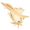 Eureka-Gepetto's Workshop 52473148 Wooden Puzzle 3D Fighter Plane