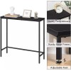 HOOBRO Narrow Console Table Entryway Small Sofa Side Display for
