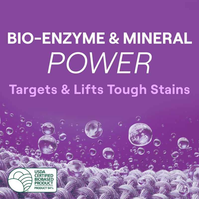 Seventh Generation Laundry Detergent Packs, Lavender, Biobased Deep Clean, EPA