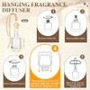 AROIC 12 Pack Car Air Freshener Diffuser Set - Stylish