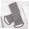 Voarge Back Scrubber, Back Brush Shower with Exfoliating Gloves, Bamboo