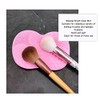3 PCS Limpiador De Brochas De Maquillaje De Silicona