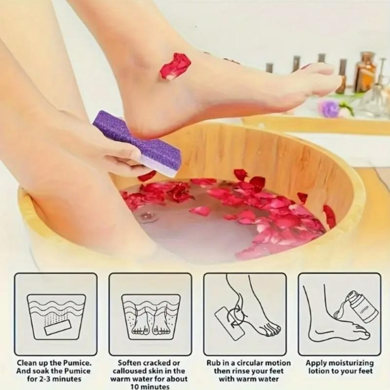 Reusable Foot Pumices, 3 Counts/set Foot Dead Skin Remover, Foot