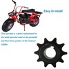 QYMOTO 40 41 420 Chain Sprocket 10 Tooth Sprocket 5/8''