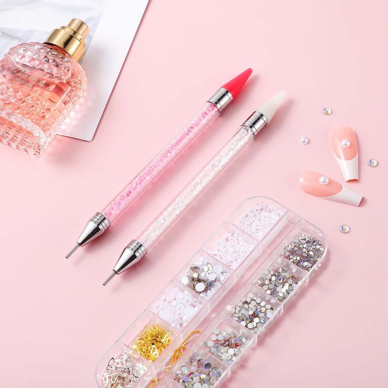 Dotting Tools for Stones Wax Pen, Nail Point Pen, Rhinestone