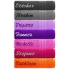 Lashuma Shower / Sauna Towel Embroidered with Choice of Name,