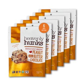Heavenly Hunks Peanut Butter Chocolate Cookies, 6 Oz (6 Pack)
