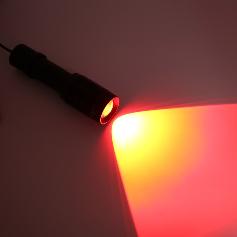 Aluminium Alloy Night Viewing Zoom Torch IPX6 Waterproof Hunting Flashlight