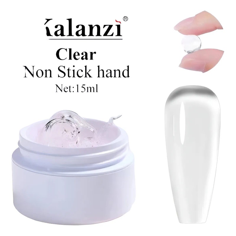 Polygel Solido Para Uñas Transparente 15ml Gel Solido