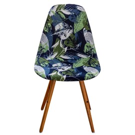 Dining Room Chair Covers, Scandinavian Chair Covers for Dining Room, Stretch, Scandinavian Chair Covers, Chair Covers in Curved Shape, Set of 4