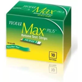 Nova Max 노바 맥스 플러스 케톤 테스트 스트립 - 10박스 Nova Max Plus Ketone Test Strips - 10 Boxes