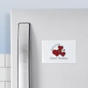 CafePress Genuine Heart Breaker Magnets Rectangle Magnet, 3"x2" Refrigerator Magnet