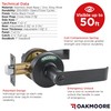 Commercial Door Handle Lock, Bathroom Locks for Home Doors, Vacant