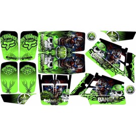banshee yamaha banshee full graphics kit...THICK AND HIGH GLOSS