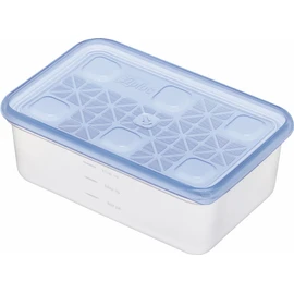 Ziploc Rectangular Storage Container 64.2 fl. oz. (1900 ml), 1 Piece Set (Length: 6.1 x Width: 9.3 x Height: 3.3 inches) (15.6 x 23.5 x 8.3 cm)