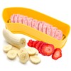 Fruit Slicer Cup Banana Slicer: Cucumber Cutter, Speed Cutter for