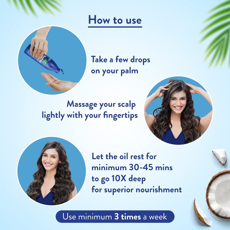 Parachute Advansed Gold Coconut Hair Oil with Vitamin E| Pure