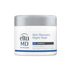 Máscara Facial Nocturna EltaMD Skin Recovery, Crema Hidratante Nocturna para Cara y Cuello, Segura para Piel Sensible, Frasco de 1.7 oz