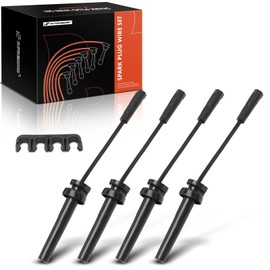 A-Premium - Juego de 4 cables de bujía compatibles con Dodge Caravan 2001-2007, Neon 2003, Stratus 2001-2006 y Sebring 2001-2006, PT Cruiser 2001-2010, Voyager 2001-2003, 2.0L 2.4L