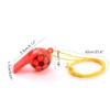 80/122Pcs Football Match Soccer Toys Set Whistles Stickers Key Chains