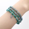 Fulu Autumn Women's Stretch Bead Bracelets, Multilayer, Boho Fashion Jewellery,