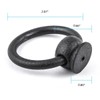 Renovators Supply Manufacturing Cabinet Handles 2 in. Black Wrought Iron