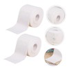 TOVINANNA 2 Rolls Thickened Disposable Cotton Face Towels for Makeup