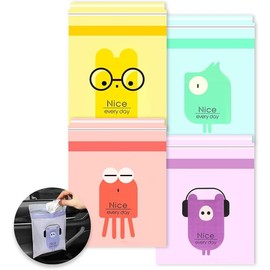 72pcs Stick-On Car Trash Bags – Disposable, Waterproof, Leak-Proof for Cars, Bathrooms, Kitchens, Offices & More2/2 A-32 Pieces - Colour: B-54 Pieces