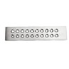 Wire Drawplate, 20 Holes 5.1-7.0mm Jewelry Wire Drawing Plate, Tungsten