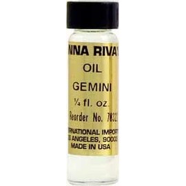 INDIO Anna Riva Oil-Gemini 1/4oz~ for Anointing Candles, Charms & Altar Tools ~